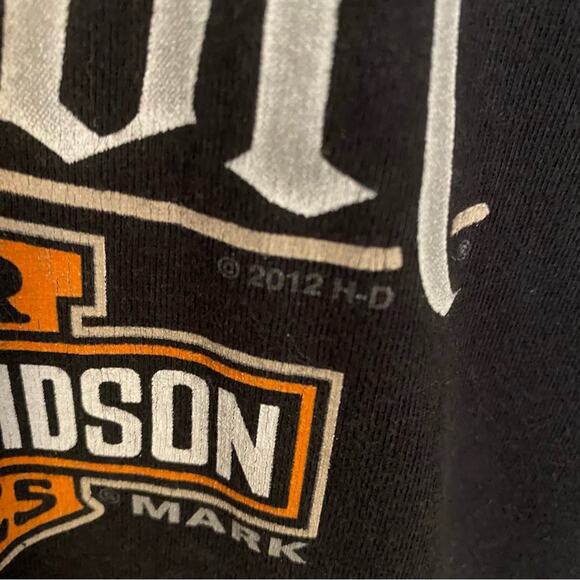 Harley Davidson Mens Shirt motorcycle Screaming Eagle Winston Salem NC XXL 2012 - Picture 3 of 6